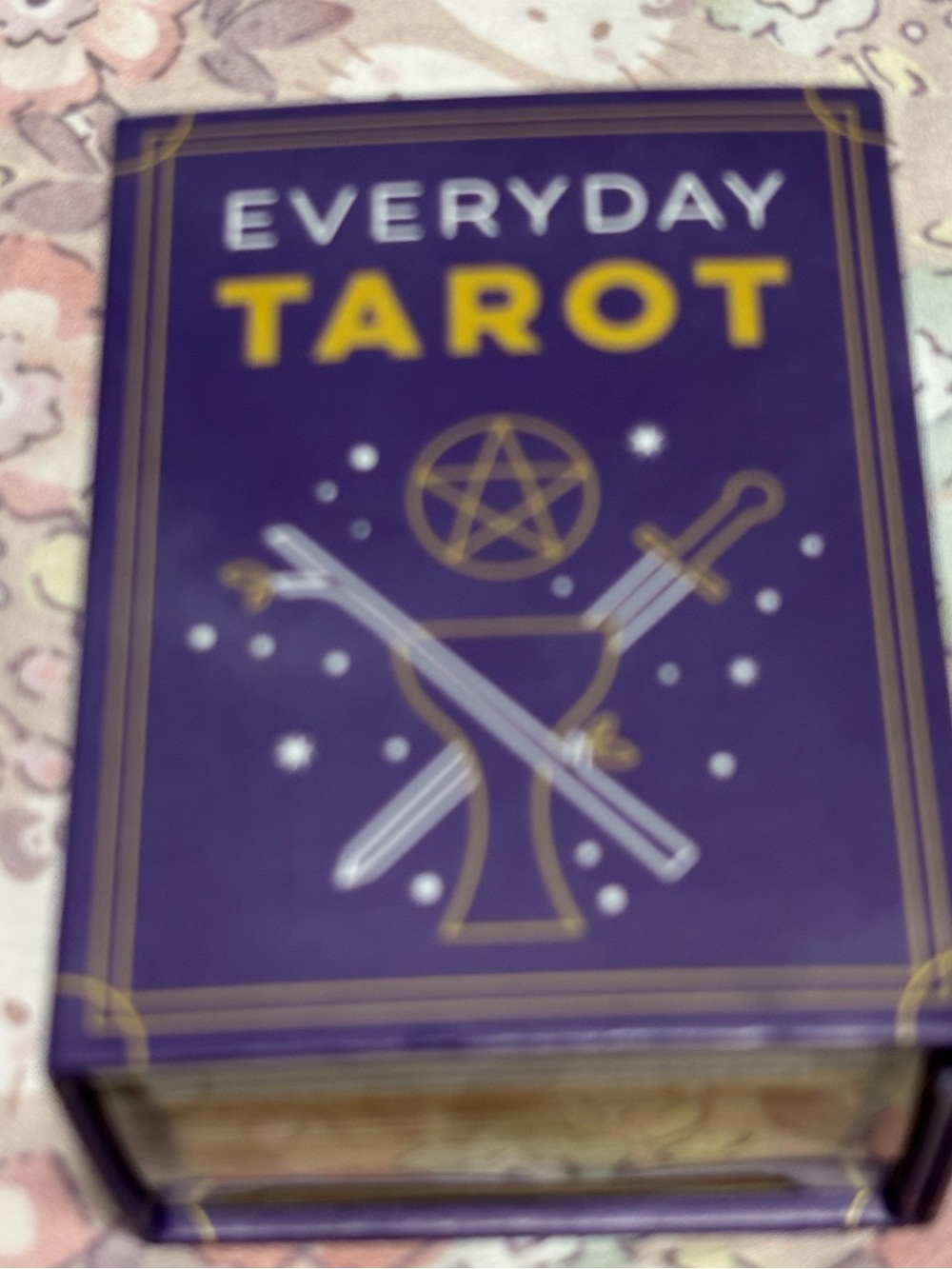 Everyday Tarot Deck - Purple and Gold Box